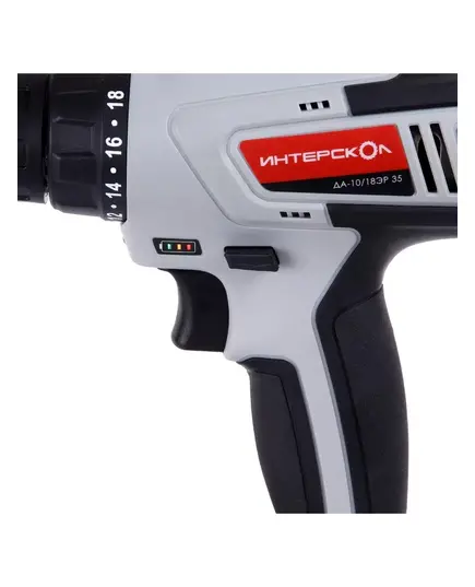 Аккумуляторный шуруповерт ИНТЕРСКОЛ ДА-10/18ЭР 35 ПРОМО, изображение 6