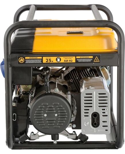 Электростанция бензиновая DENZEL PS 80 EA, 8.0 кВт, изображение 5