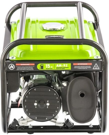 Генератор бензиновый СИБРТЕХ БС-2500, 2.2 кВт, 230 В, 4-х такт., 15 л, ручной стартер, изображение 6