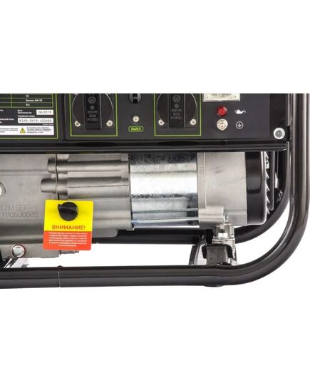 Генератор бензиновый СИБРТЕХ БС-2500, 2.2 кВт, 230 В, 4-х такт., 15 л, ручной стартер, изображение 10