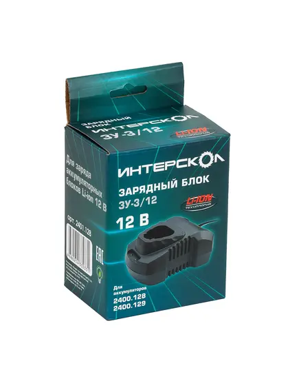 Зарядное устройство ИНТЕРСКОЛ ЗУ-3/12 (АПИ-Т 12В) для АКБ 5,0 - 6,0 Ач Li-ion, изображение 8