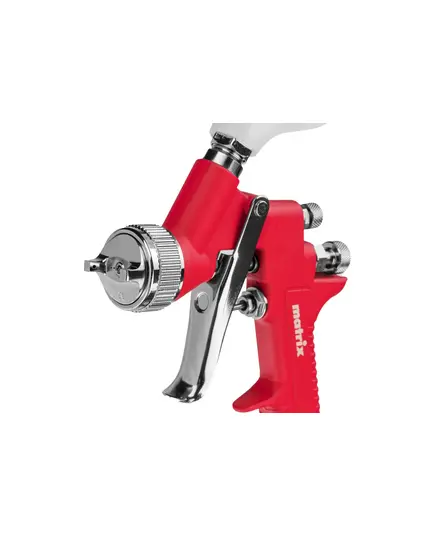 Краскораспылитель Matrix HP пневматический с верхним бачком V= 0,6 л, сопло диаметром 1.7 мм, изображение 4