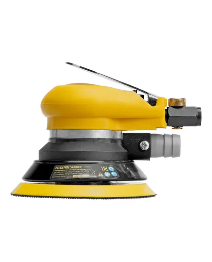 Эксцентриковая шлифовальная машина Denzel EPG125, 125 мм, 9000 об/мин, 5 мм, 113 л/мин, изображение 3