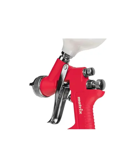 Краскораспылитель Matrix HP пневматический с верхним бачком V= 0,6 л, сопло диаметром 1.7 мм, изображение 5