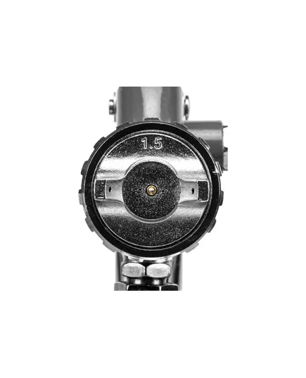 Набор пневмоинструмента Matrix, 5 предметов, быстросъемное соед., краскорасп. с нижним бачком, изображение 14