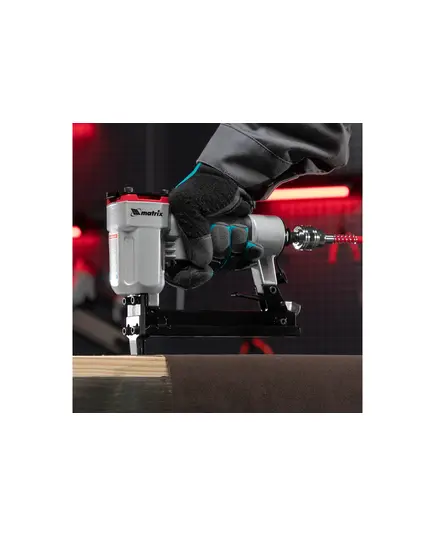 Степлер MATRIX пневматический для прямоугольных скоб 10-22 мм (57420ми), изображение 12