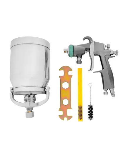 Краскораспылитель пневм. STELS AS 951 LVLP, профессиональный, всасывающего  типа, сопло 1.5 мм, изображение 7