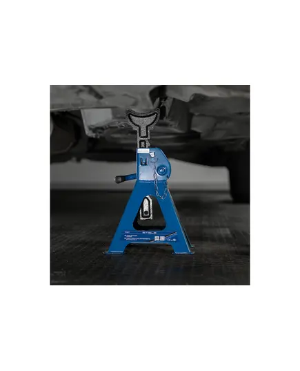 Подставки STELS под автомобиль регулируемые, 3 т, выс. подъема 295-425 мм (2 шт.), изображение 9