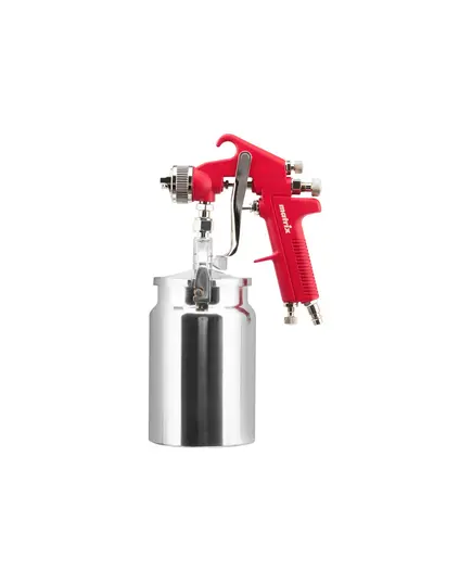 Краскораспылитель Matrix HP пневматический с нижним бачком V= 1 л, сопло диаметром 1.8 мм, изображение 3
