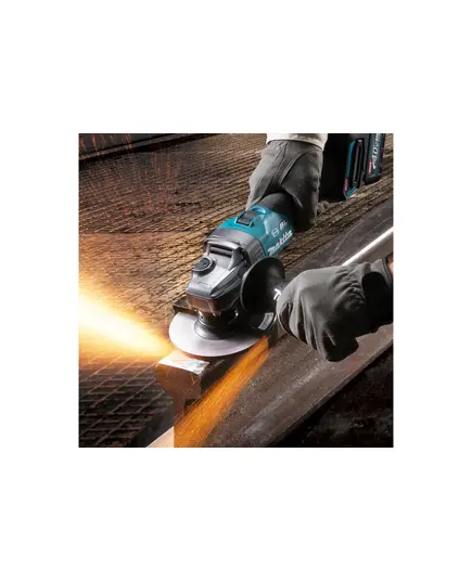 Акк. угловая шлиф. машина MAKITA GA029GZ, XGT BL 40В, AFT, XPT, AWS, 125 мм, 3000-8500 об/мин, изображение 12