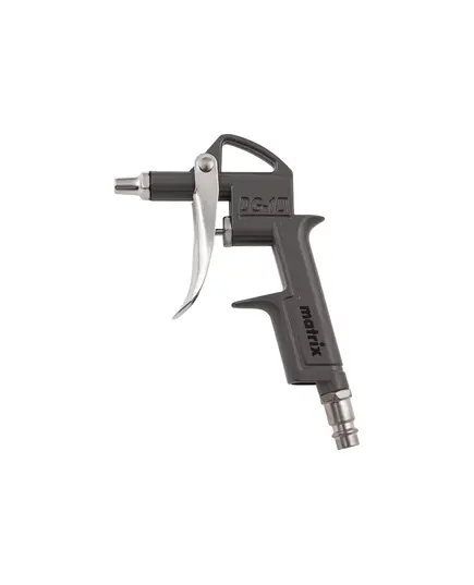 Набор пневмоинструмента MATRIX 5 предметов, быстросъемное соед., краскорасп. с верхним бачком, изображение 9