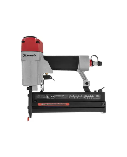 Нейлер-степлер пневматический Matrix 2 в 1, с рег. глуб., гвозди 18GA, скобы 18GA, изображение 2