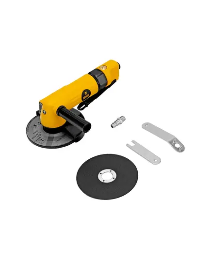 Пневматическая углошлифовальная машина Denzel AG125, 11000 об/мин, 125 мм, 186 л/мин, изображение 14