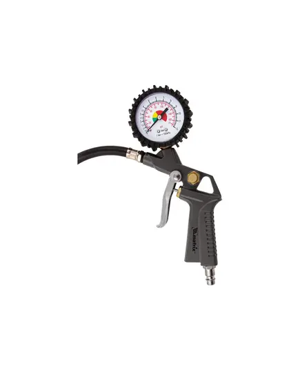 Набор пневмоинструмента MATRIX 5 предметов, быстросъемное соед., краскорасп. с верхним бачком, изображение 10