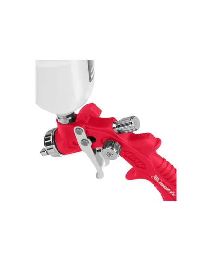 Краскораспылитель Matrix HVLP пневматический с верхним бачком V= 0.1 л, сопло диаметром 0.8 мм, изображение 4