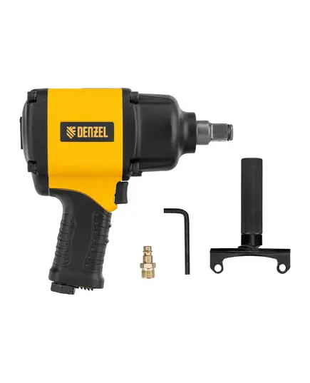 Ударный пневмогайковерт Denzel IW1600, 3/4", 4000 об/мин, 1600 Нм, изображение 9