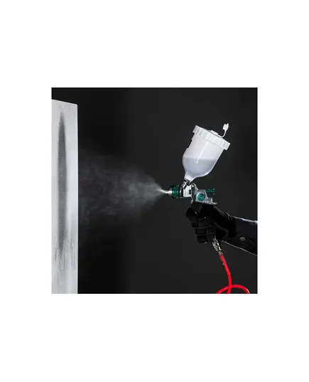 Краскораспылитель пневматический STELS AG 801 HVLP, гравитационный, сопло 1.5 мм и 1.8 мм, изображение 12