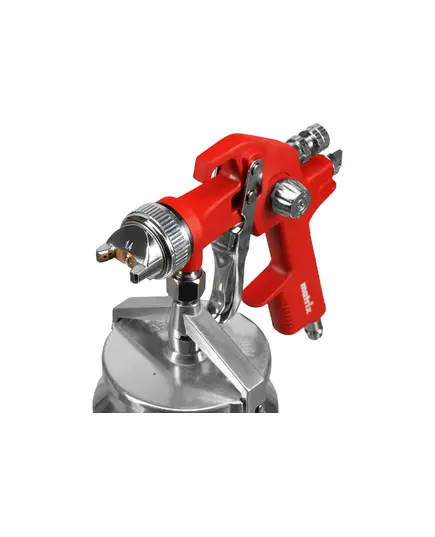 Краскораспылитель Matrix HVLP пневматический с нижним бачком V= 1 л, сопло диаметром 1.4 мм, изображение 6