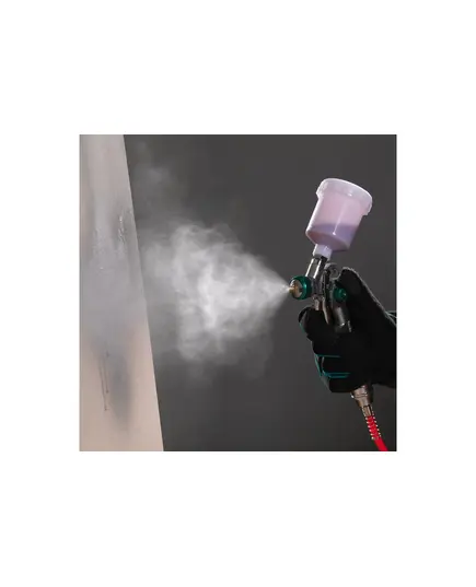 Краскораспылитель пневматический STELS AG 810 HVLP, гравитационный, сопло 0,8 мм и 1 мм, изображение 10