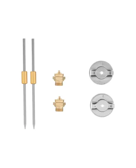 Краскораспылитель пневмат. Matrix с нижним бачком V=1,0 л, сопла диаметром 1.2, 1.5 и 1.8 мм, изображение 7