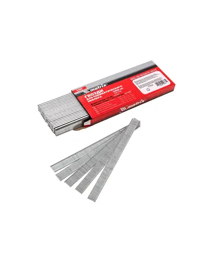 Гвозди MATRIX 18GA для пневматического нейлера, длина 10 мм, 5000 шт (57602), изображение 2