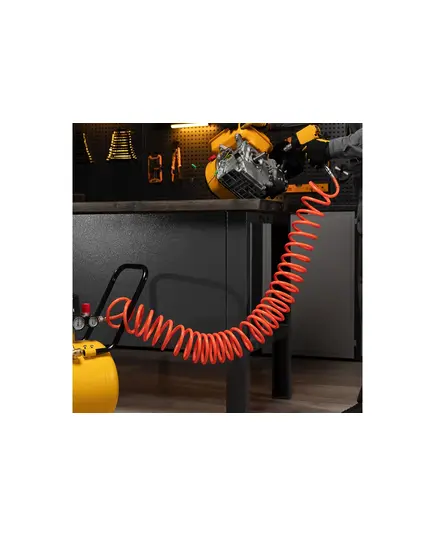 Шланг спиральный воздушный Stels 8х12 мм, 18 бар, с быстросъемными соединениями, 10 м, изображение 7