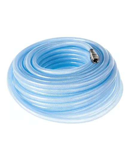 Шланг пневматический Stels ПВХ, 10x16мм, 18 бар, армированный, прозрач., быстросъем, 30 м, изображение 2