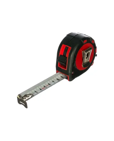 Рулетка Status 3 fixations 5 м х 25 мм, двухкомпонентный корпус, 3 фиксации ленты Matrix 31035, изображение 4