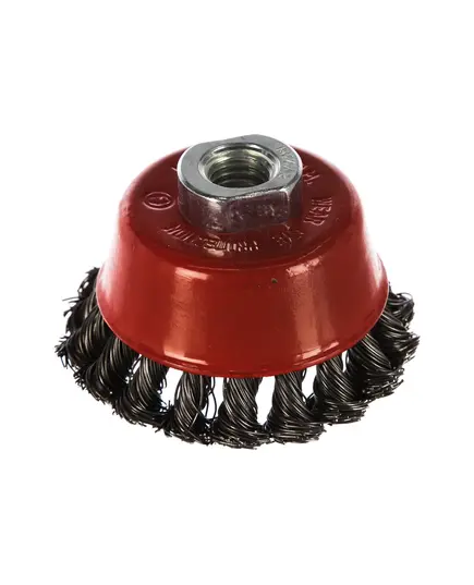 Щетка чашечная MATRIX витая 75мм М14 металлическая (74624ми), изображение 2