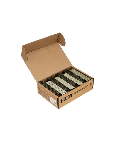 Гвозди для пнев. нейлера (крашен.), длина - 90 мм, диам. - 3,05 мм, 2000 шт.// Denzel, изображение 5