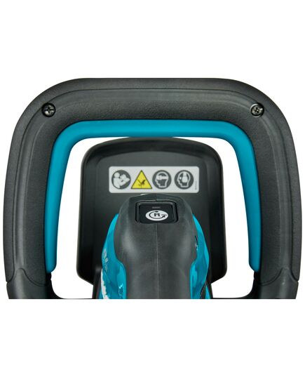 Аккумуляторный кусторез MAKITA UH021GD101, XGT BL 40vMAX, 460 Вт, 60 см, 4200 рез/мин, диам.раск. 20 мм, (BL4025, DC40RA), изображение 2