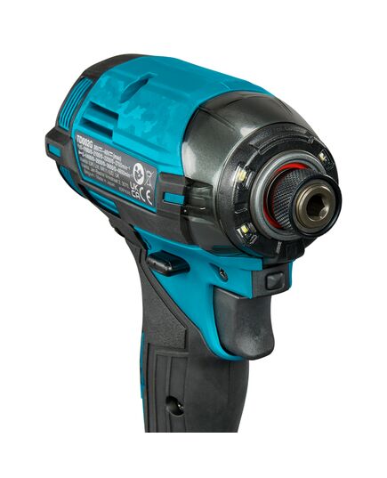 Аккумуляторный винтоверт ударный MAKITA TD002GZ01, XGT BL 40В, 1/4", 220 Нм, 4 рег. удара +  6 спец. режимов, изображение 4
