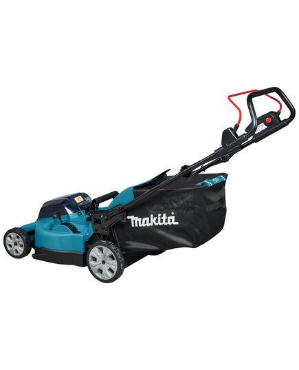 Аккумуляторная газонокосилка MAKITA DLM480Z, LXT 2х18 В, 860 Вт, дека 48 см, травосборник 62 л, 4в1, XPT (без АКБ и ЗУ), изображение 3