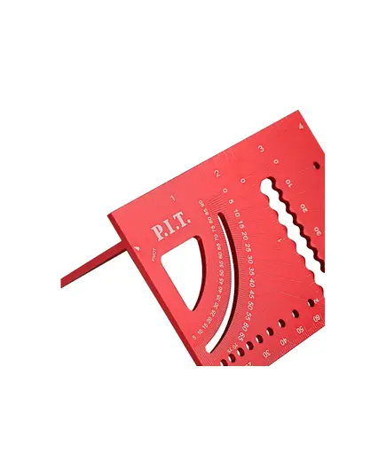 Угольник P.I.T. трёхмерный cерия ADVANCE HSQR02-1611, 16.9x6 см / 11x7.3, изображение 2