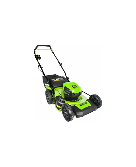 Аккумуляторная газонокосилка GREENWORKS GD60LM46HP, 60 В, шир. скаш. 46 см, 60 л, 7 уровней, б/щ, 3в1:мульч. (без АКБ и ЗУ), изображение 4