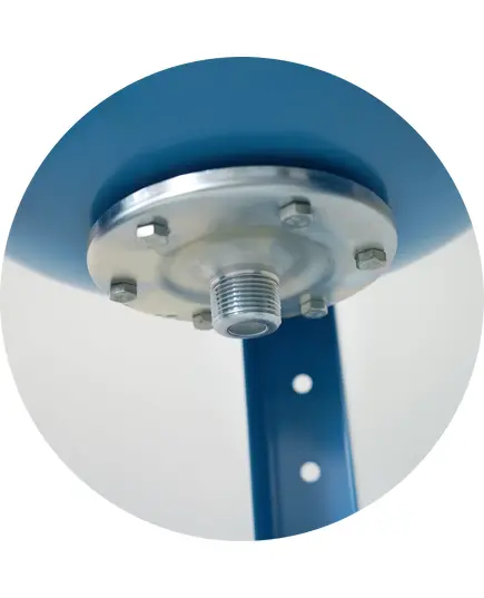 Гидроаккумулятор UNIPUMP ГВ 50 вертикальный, нижнее подключение (БЭЗ), изображение 3