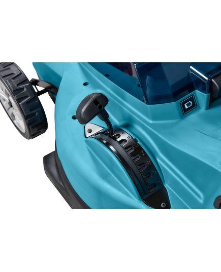 Аккумуляторная газонокосилка MAKITA DLM480Z, LXT 2х18 В, 860 Вт, дека 48 см, травосборник 62 л, 4в1, XPT (без АКБ и ЗУ), изображение 5