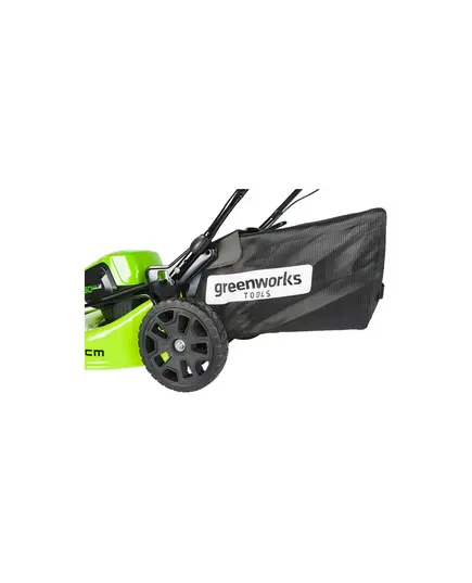 Аккумуляторная газонокосилка GREENWORKS GD60LM46HP, 60 В, шир. скаш. 46 см, 60 л, 7 уровней, б/щ, 3в1:мульч. (без АКБ и ЗУ), изображение 6