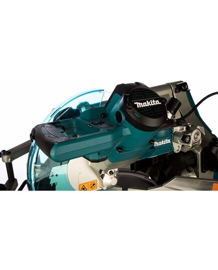 Пила торцовочная MAKITA LS1019L, 1510 Вт, 3200 об/мин., 260х30 мм, наклон: 48/48 гр, поворот: 60/60 гр,  глуб. 91 мм, шир. 310 мм, изображение 11