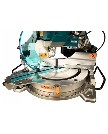 Пила торцовочная MAKITA LS1019L, 1510 Вт, 3200 об/мин., 260х30 мм, наклон: 48/48 гр, поворот: 60/60 гр,  глуб. 91 мм, шир. 310 мм, изображение 8