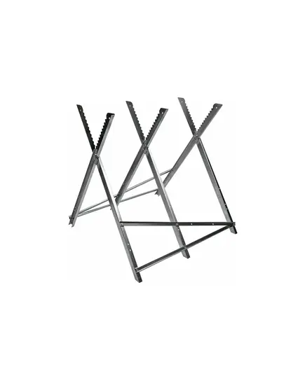 Козлы MAXPILER MSH-01, 150 кг, толщина металла 1,2 мм, оцинкованый, 810х820х800 мм, изображение 2