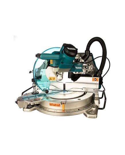 Пила торцовочная MAKITA LS1019L, 1510 Вт, 3200 об/мин., 260х30 мм, наклон: 48/48 гр, поворот: 60/60 гр,  глуб. 91 мм, шир. 310 мм, изображение 7