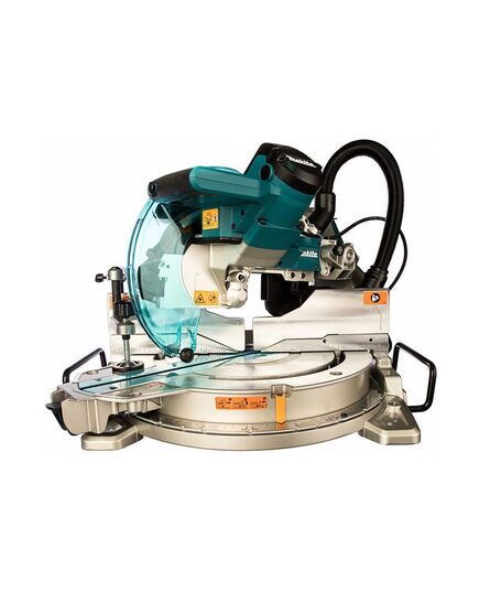 Пила торцовочная MAKITA LS1019L, 1510 Вт, 3200 об/мин., 260х30 мм, наклон: 48/48 гр, поворот: 60/60 гр,  глуб. 91 мм, шир. 310 мм, изображение 6