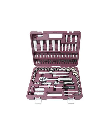 Набор инструмента THORVIK TS094, 1/4", 1/2" DR, 94 предмета, изображение 2