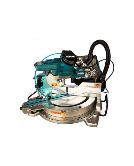 Пила торцовочная MAKITA LS1019L, 1510 Вт, 3200 об/мин., 260х30 мм, наклон: 48/48 гр, поворот: 60/60 гр,  глуб. 91 мм, шир. 310 мм, изображение 5