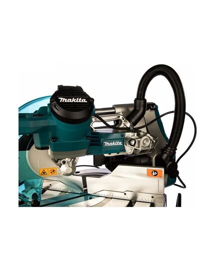 Пила торцовочная MAKITA LS1019L, 1510 Вт, 3200 об/мин., 260х30 мм, наклон: 48/48 гр, поворот: 60/60 гр,  глуб. 91 мм, шир. 310 мм, изображение 4
