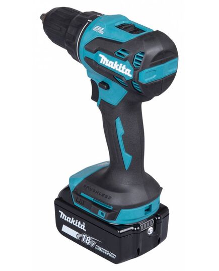 Аккумуляторная дрель ударная MAKITA DHP490SFJ, LXT 18В, BL XPT, 13 мм, 50/27 Нм, 2х3,0 Ач АКБ, ЗУ, Makpac2, изображение 3