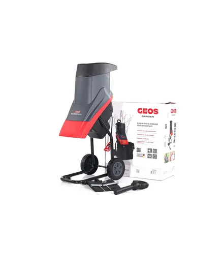 Измельчитель садовый GEOS MH 2500 SLICE, 2.5 кВт, 220 В, до 40 мм, 50 л, 11.6 кг, изображение 11