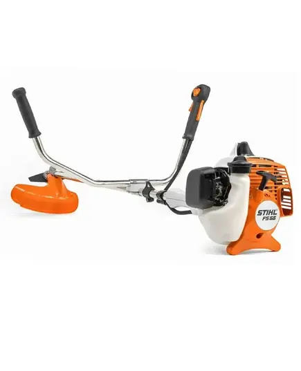 Триммер бензиновый STIHL FS 55, 0.75 кВт 4.9 кг, нож GSB 230-2, AutoCut 27-2, двойной ремень, изображение 3