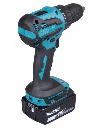 Аккумуляторная дрель ударная MAKITA DHP490SFJ, LXT 18В, BL XPT, 13 мм, 50/27 Нм, 2х3,0 Ач АКБ, ЗУ, Makpac2, изображение 4